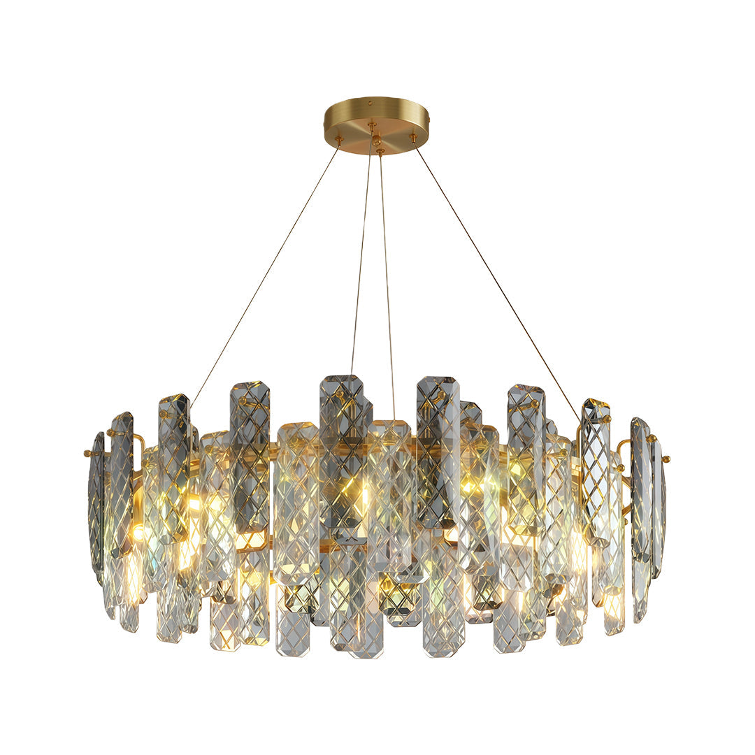 Contemporary Crystal Chandeliers LED Ceiling Light