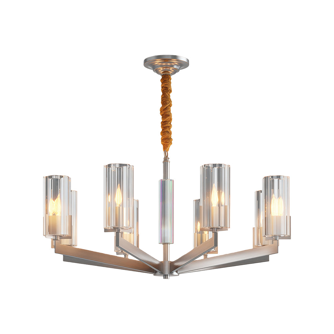 Candle Chandeliers American-Style Luxury Ceiling Light