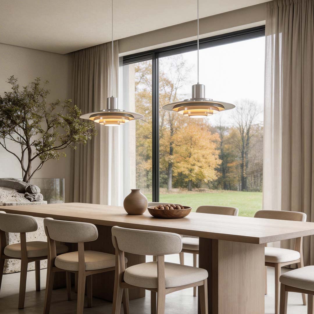 Saucer Pendant Light Multi-layer Modern Artistic Ceiling Light