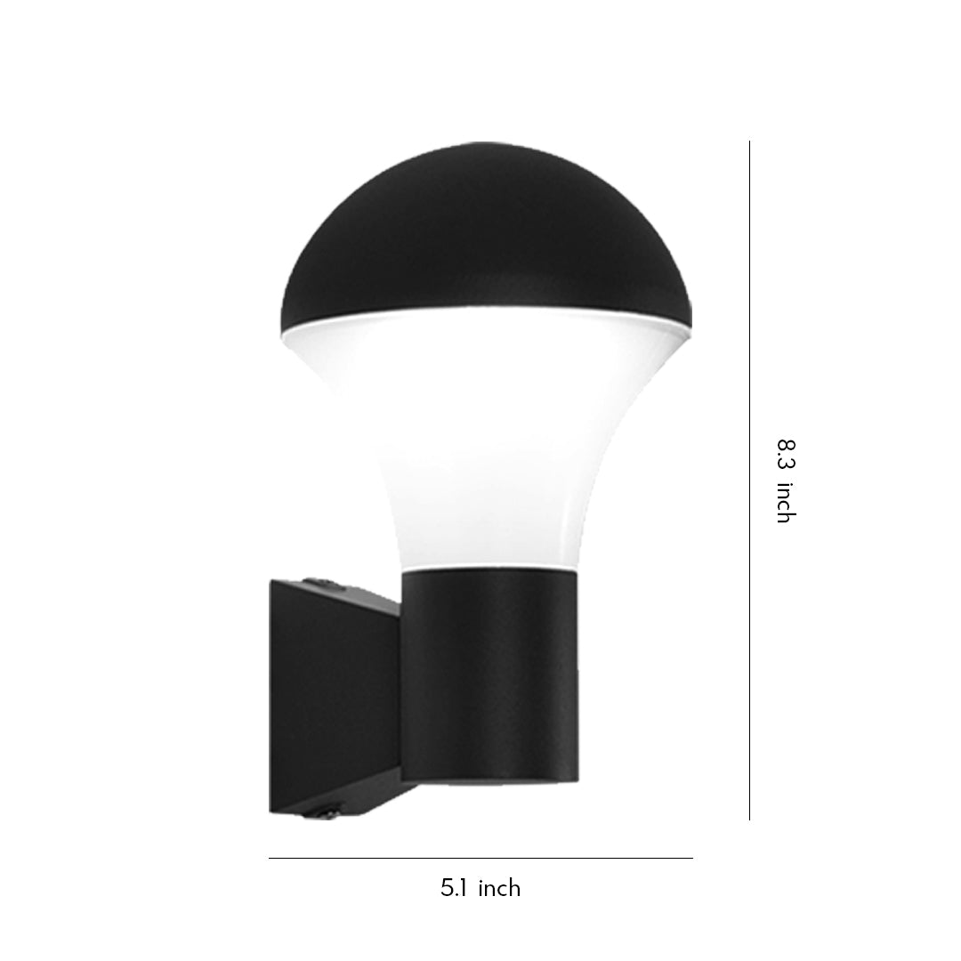 Sconce Outdoor Lighting Waterproof Modern Black Lamp