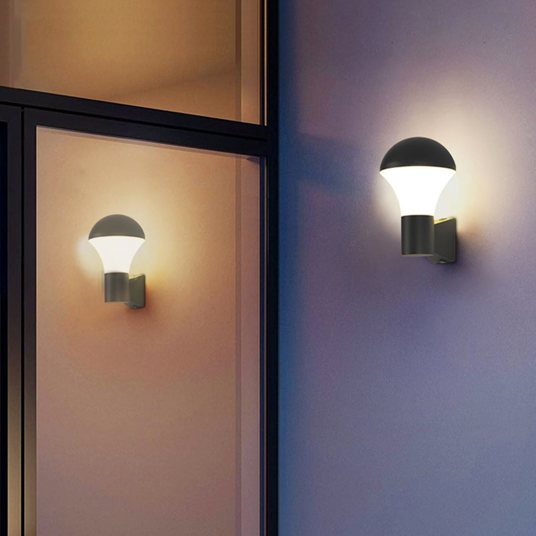 Sconce Outdoor Lighting Waterproof Modern Black Lamp