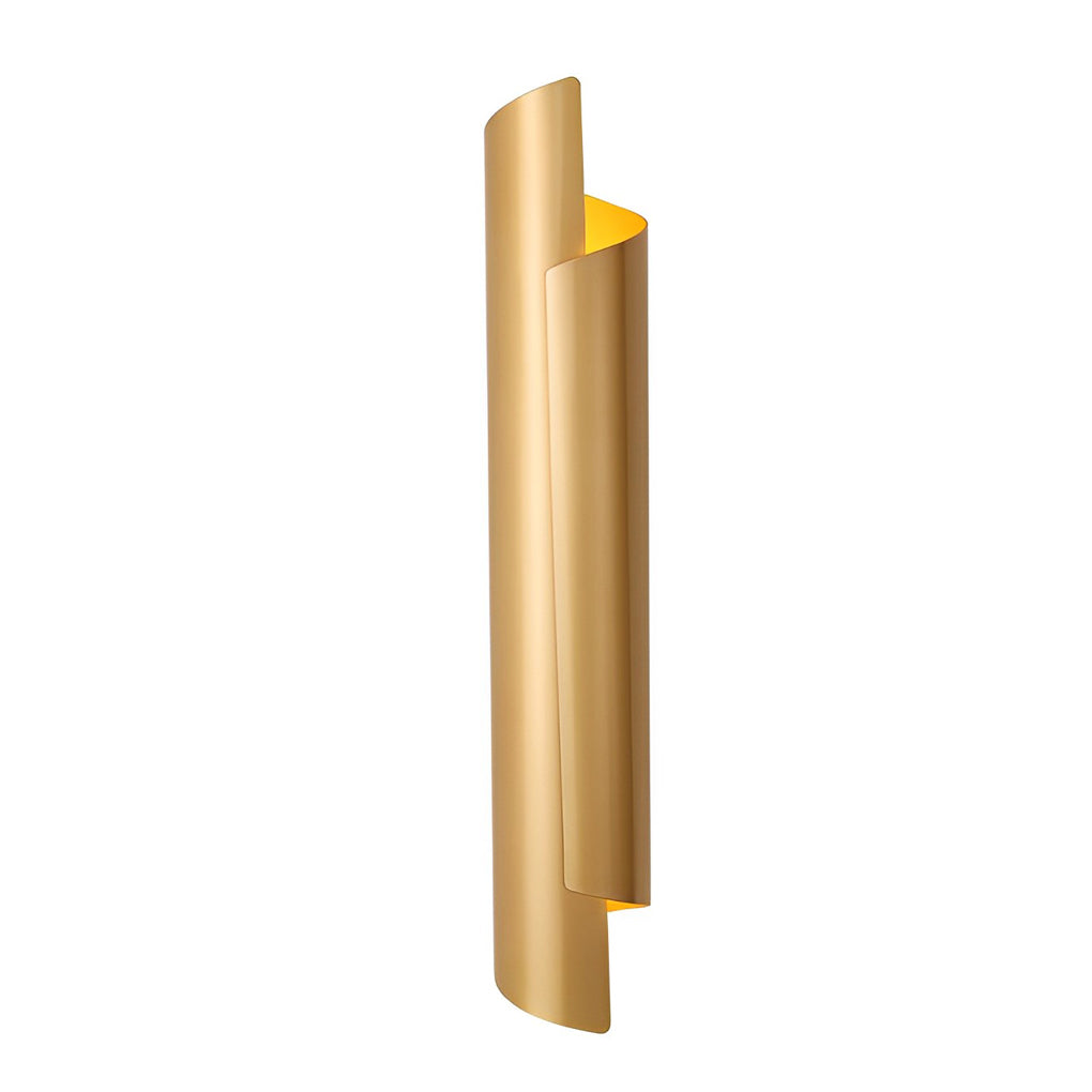 Scroll Wall Sconce Modern Minimalist Metal LED Light
