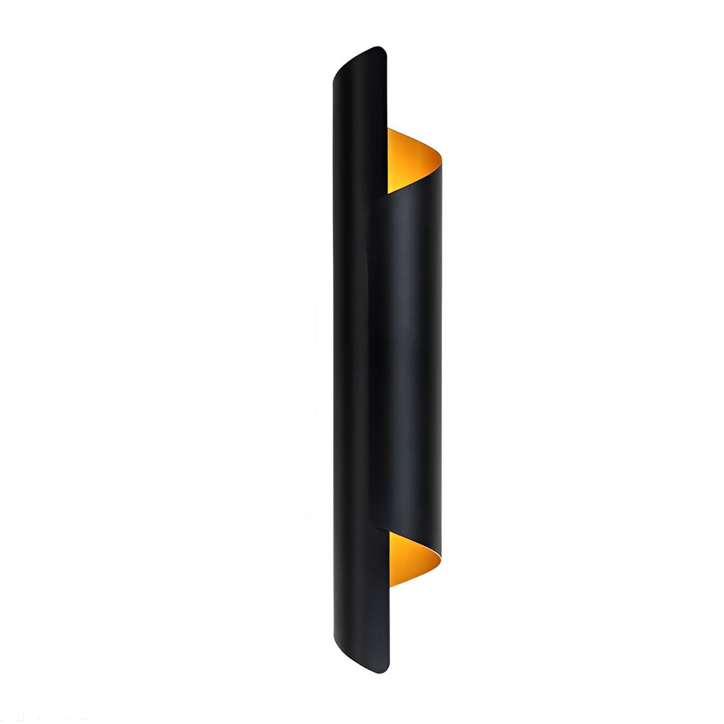 Scroll Wall Sconce Modern Minimalist Metal LED Light