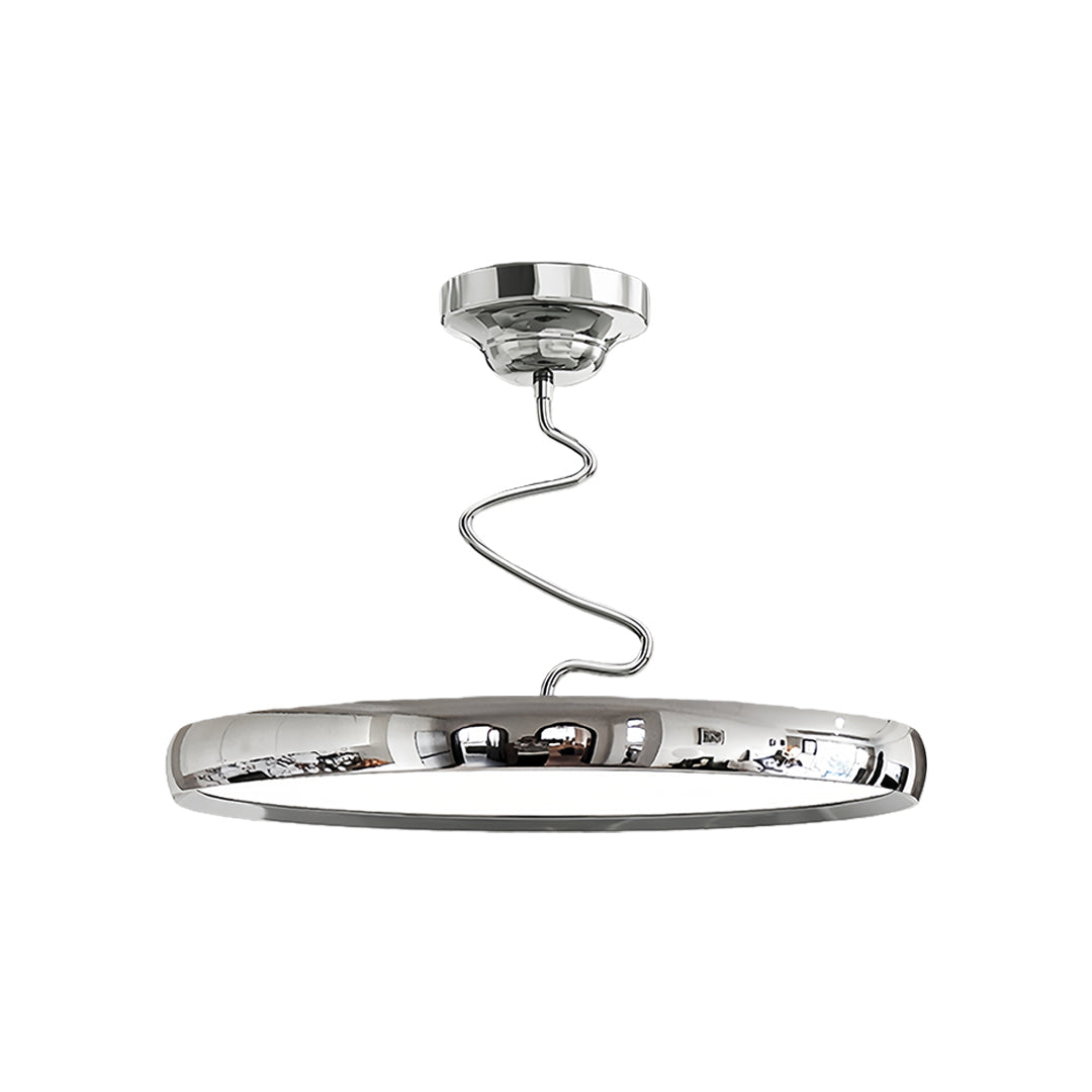 Modern Semi Flush Mount Ceiling Light Twisted wide-spectrum Light