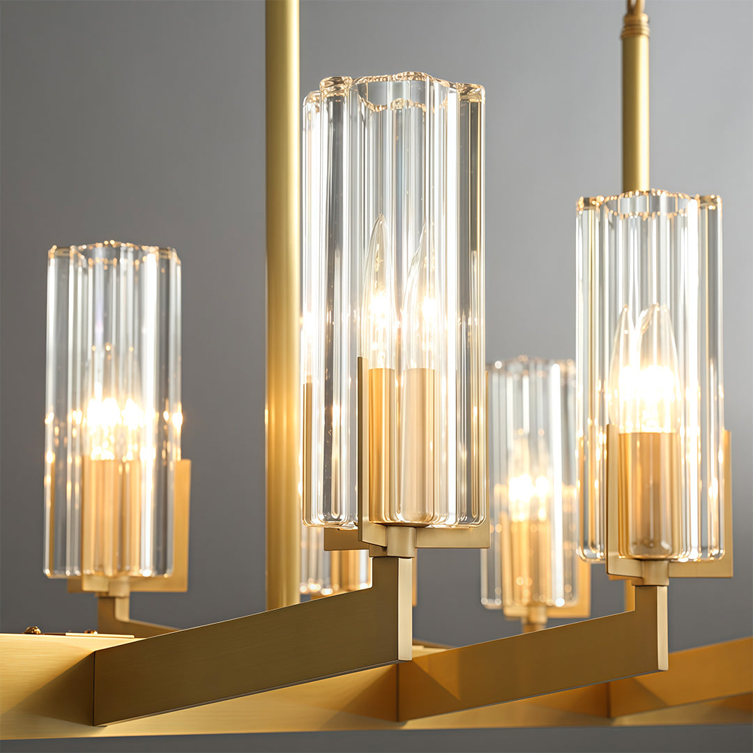 Candle Chandeliers American-Style Luxury Ceiling Light