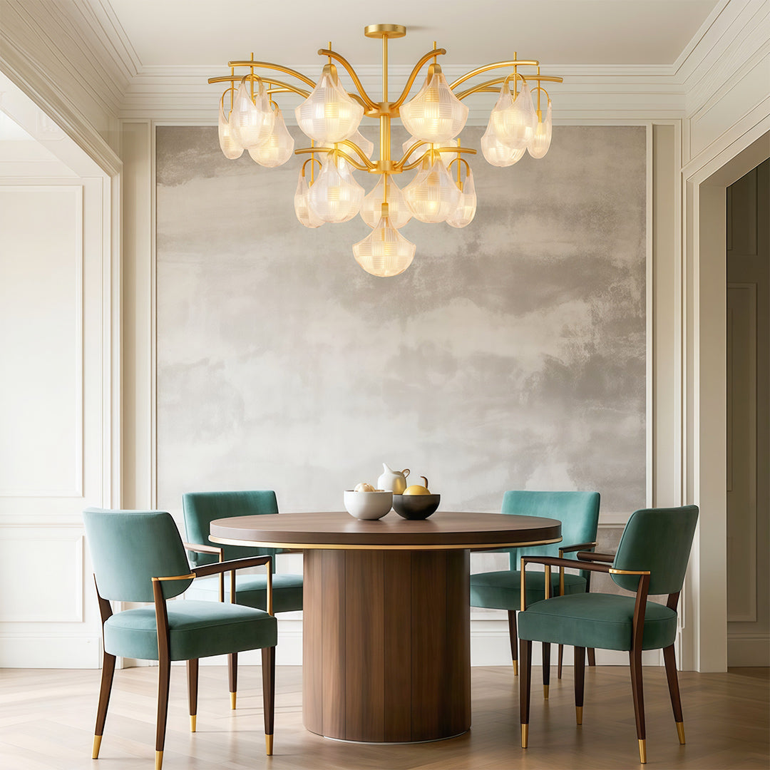 Shell Chandelier Light Modern Luxury Creative Ceiling Light