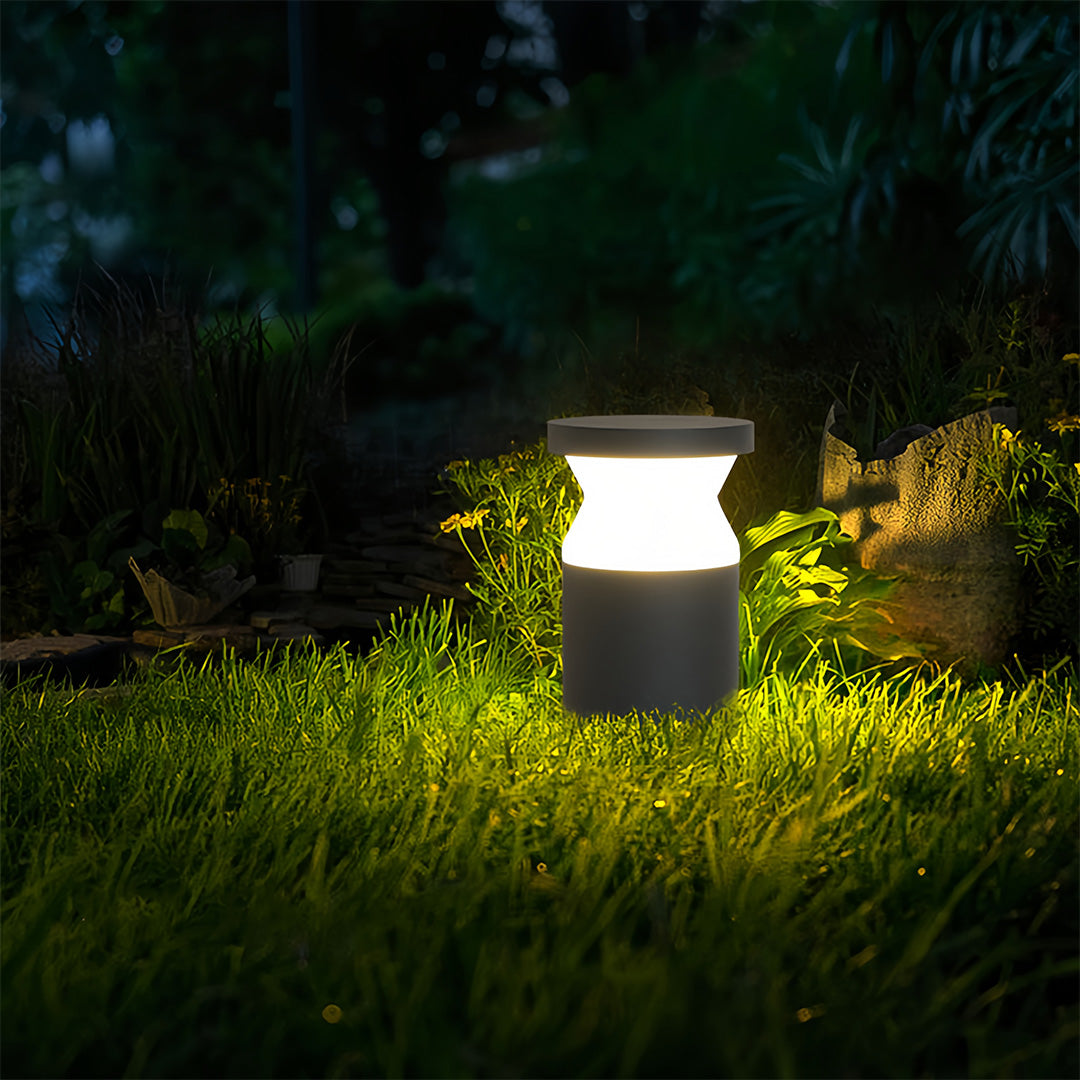 Modern Path Lights Outdoor Contemporary Short Waterproof Lawn Lights