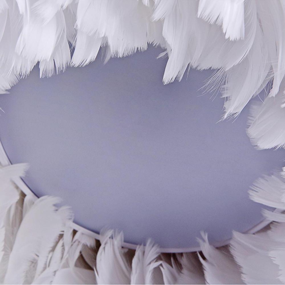 Fluffy Hanging Light Fairy Tale Theme Artistic Ceiling Light