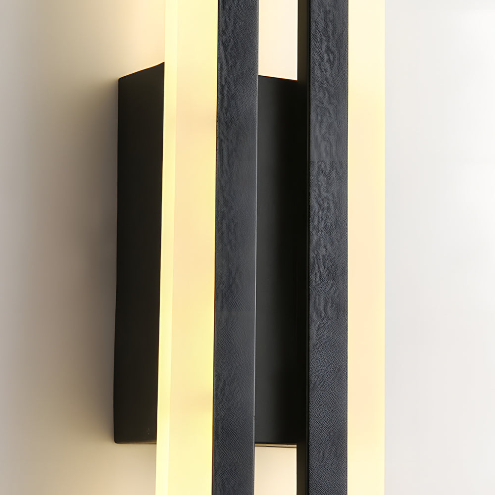 Side Vanity Lights for Bathroom Modern Asymmetric Metal Light