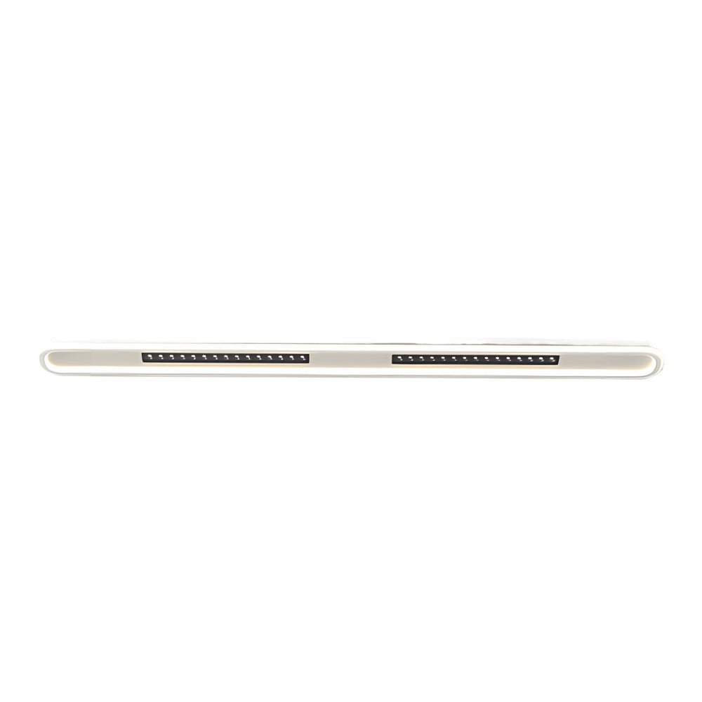 Simple Rounded Rectangular Three Step Dimming Modern Ceiling Light Fixture