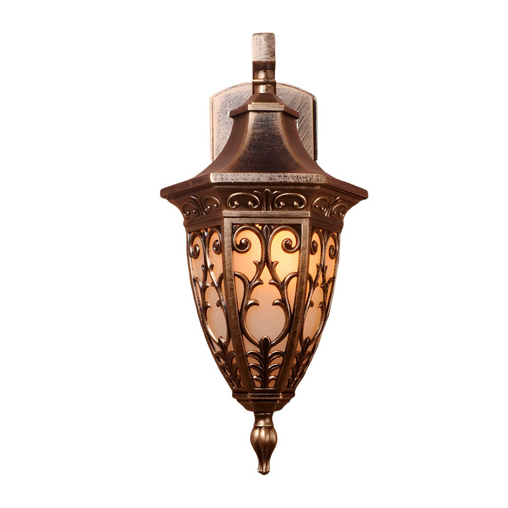 Antique Art Deco Wall Sconces Outdoor Retro Wall-Mounted Lamp