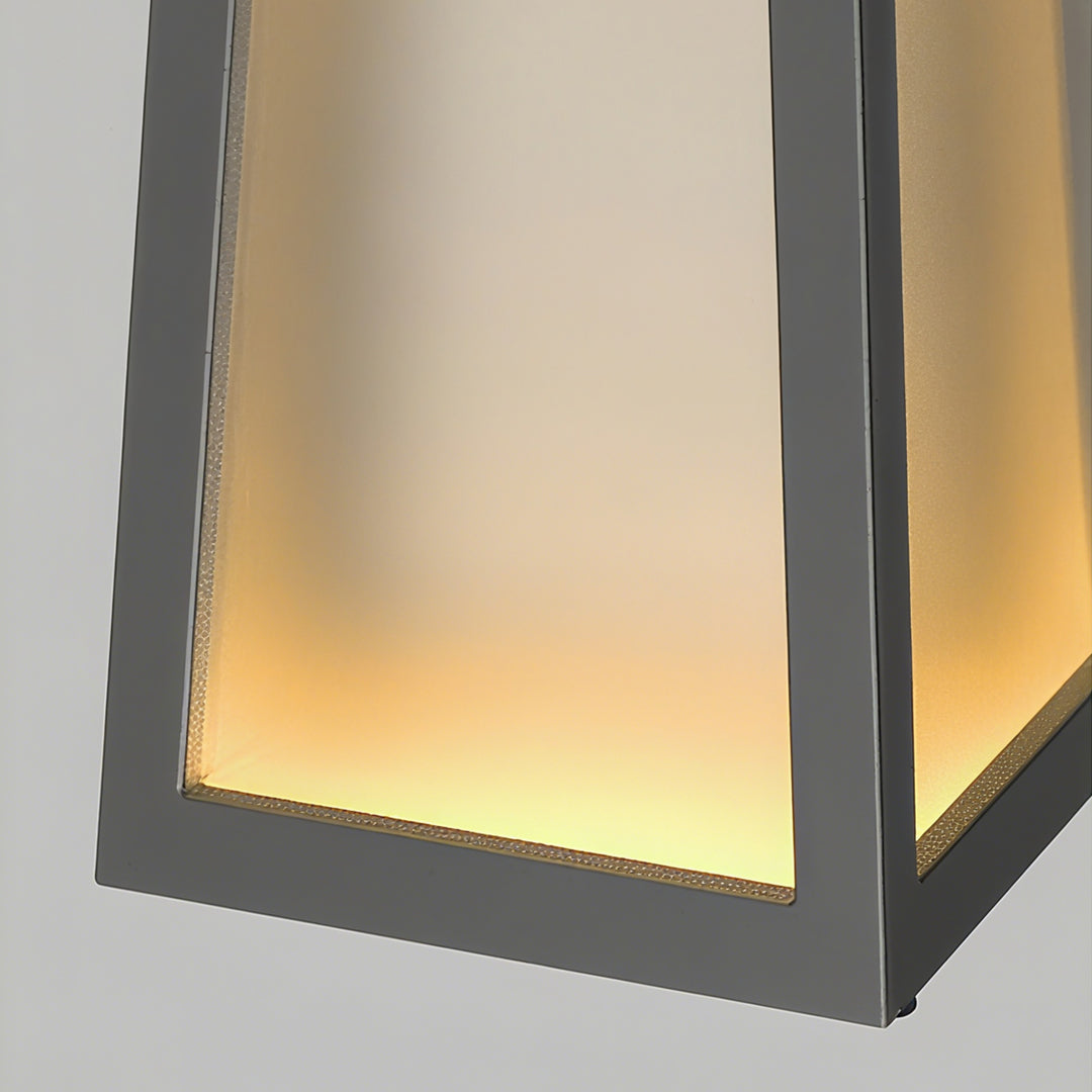 Camping Lantern Black Finish Waterproof Chic Light