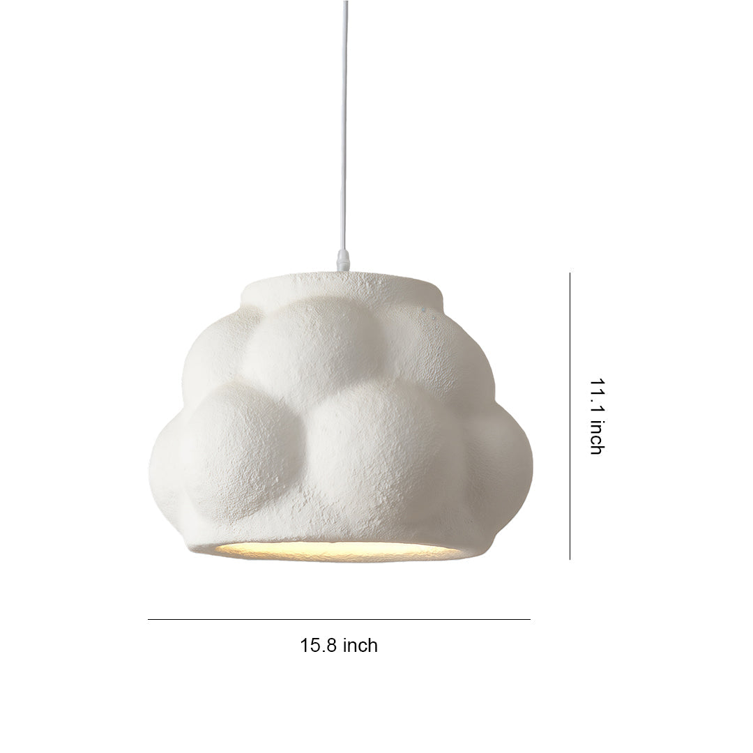 Single Pendant Light Fixture French-Style Metal Ceiling Light