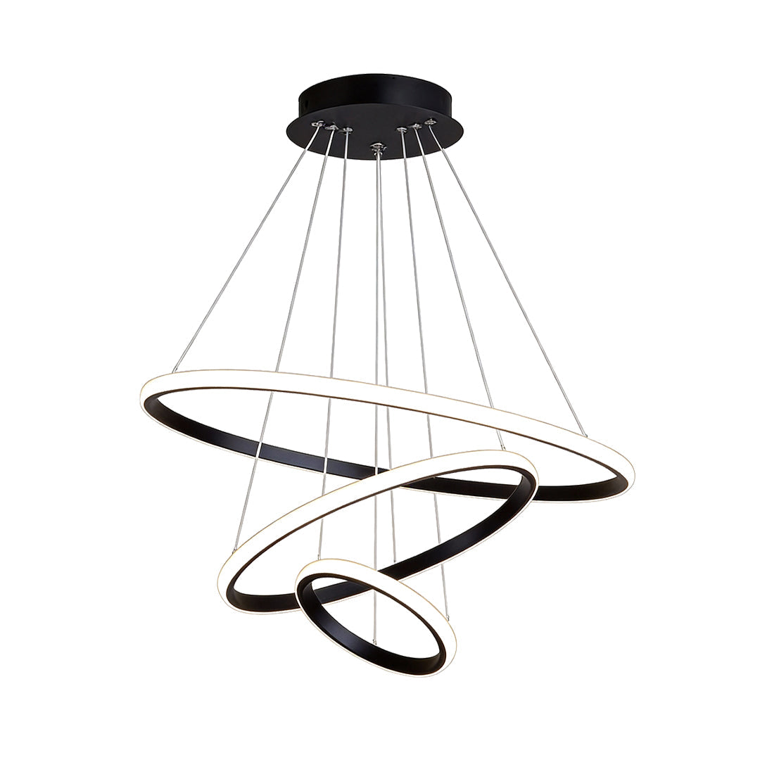 Ring LED Chandelier Modern Unique Metal Ceiling Light