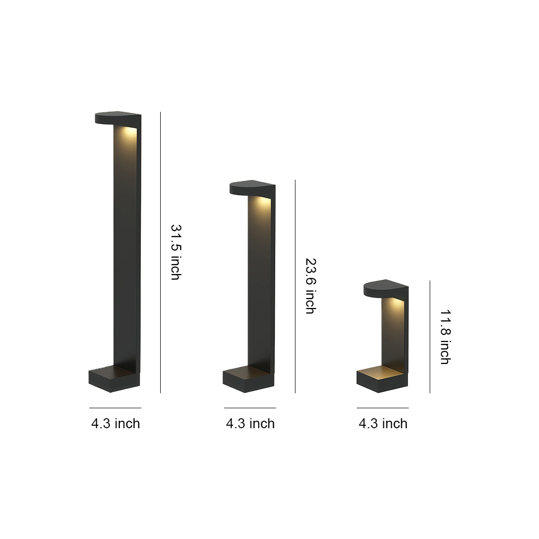 Landscape Pathway Lights Minimalist Waterproof Outdoor LED Path Light