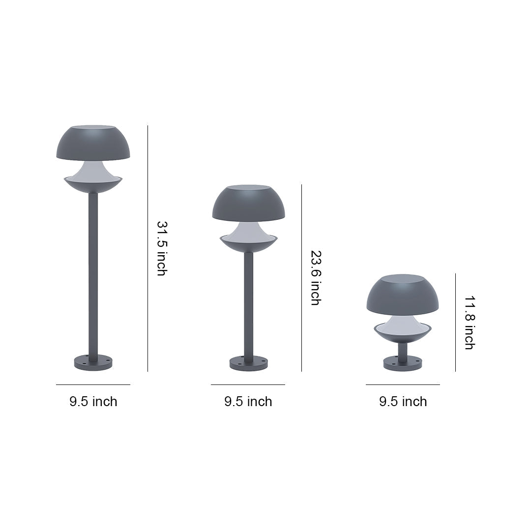 Mushroom Path Lights Waterproof LED Landscape Decorative Light