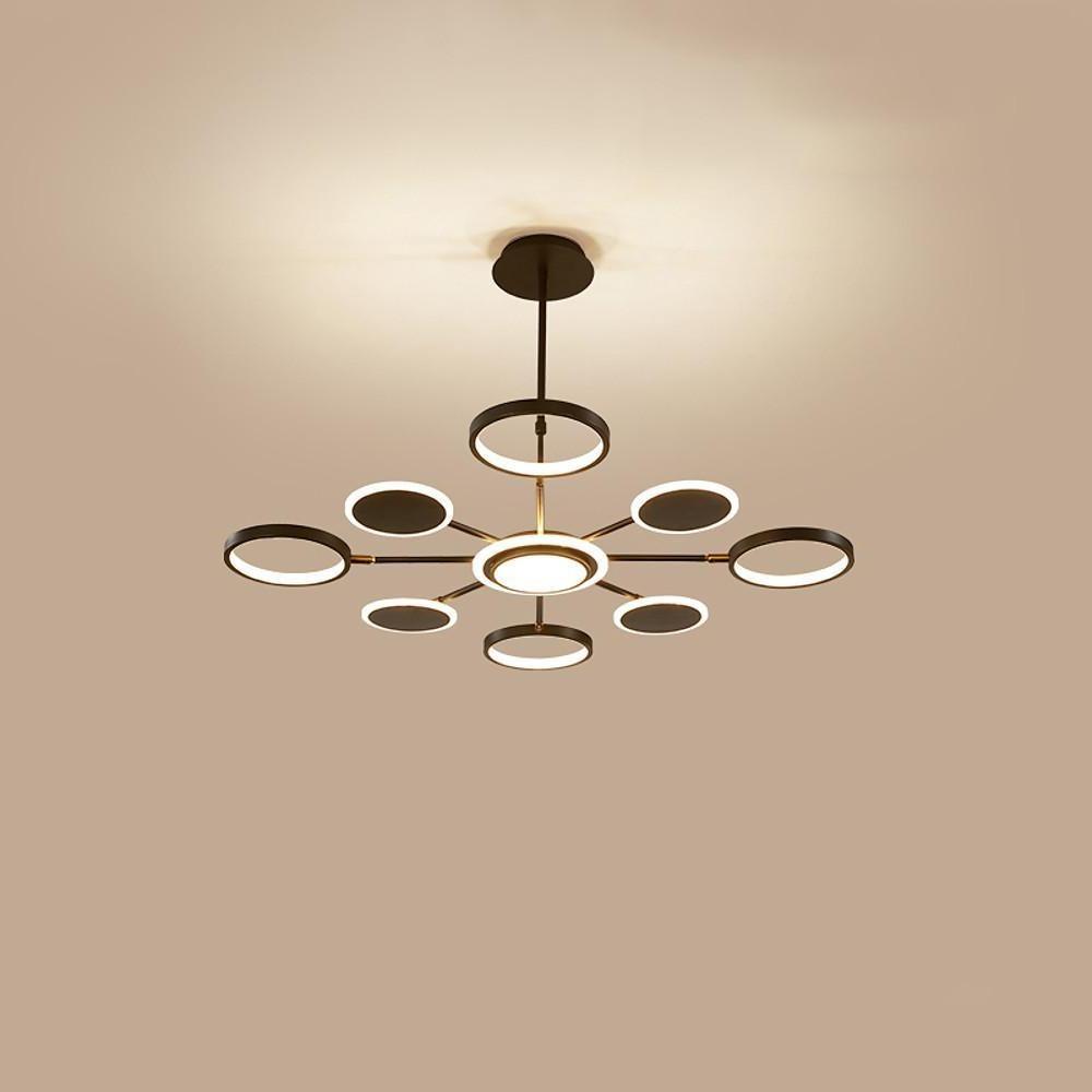 Multi Circle Design Pendant Lighting Acrylic Aluminum Alloy LED Ceiling Lights