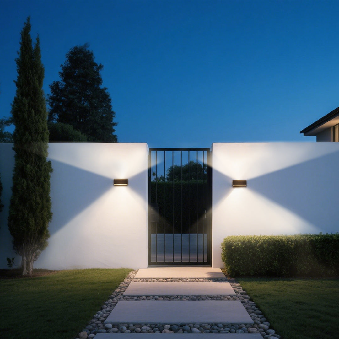 Outdoor Up And Down Wall Lights Minimalist Nordic Waterproof Wall Lighting