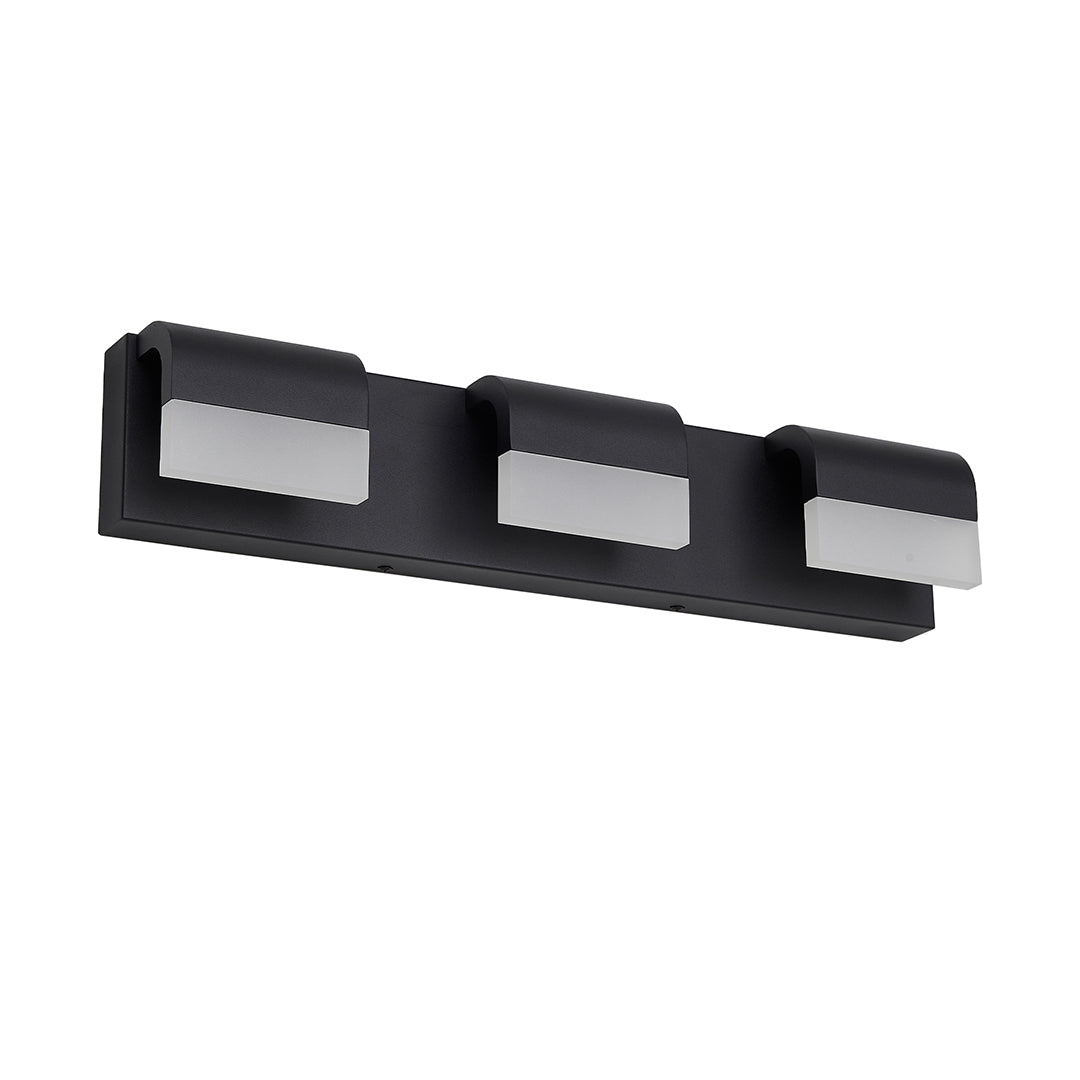 Black Vanity Lighting for Bathroom Makeup Mirror Light