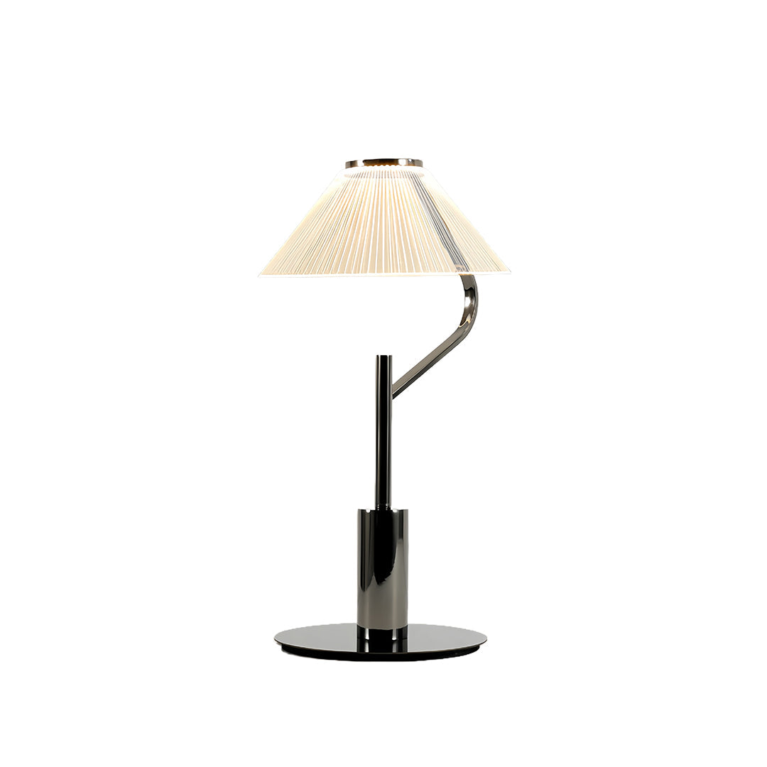 Floor Metal Lamp Elegant Chrome Acrylic Luxury LED Standing Lamp
