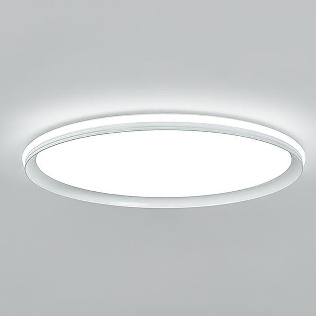Slim Ceiling Light Modern Style Round Aluminum Light