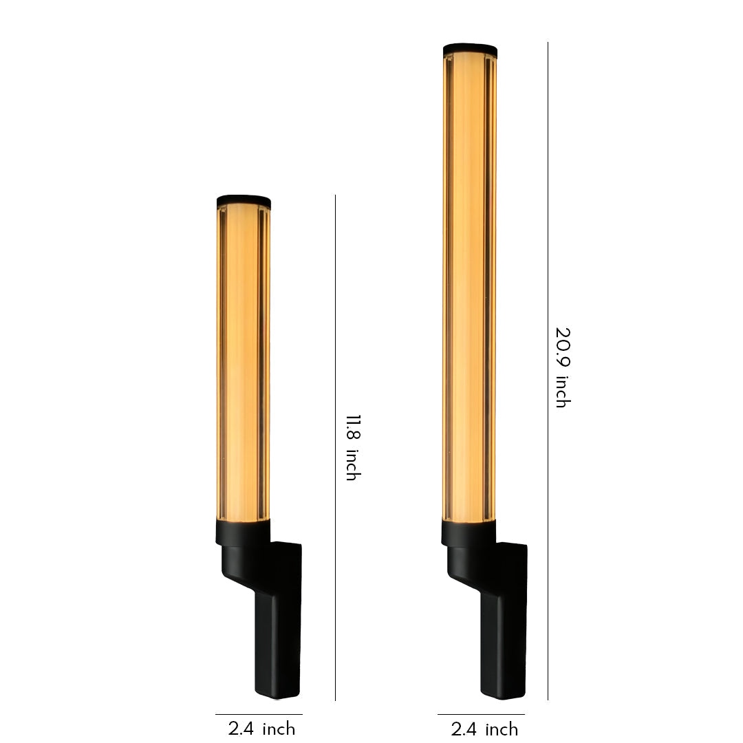 Outdoor Sconces Modern Waterproof Minimalist Glass Lamp