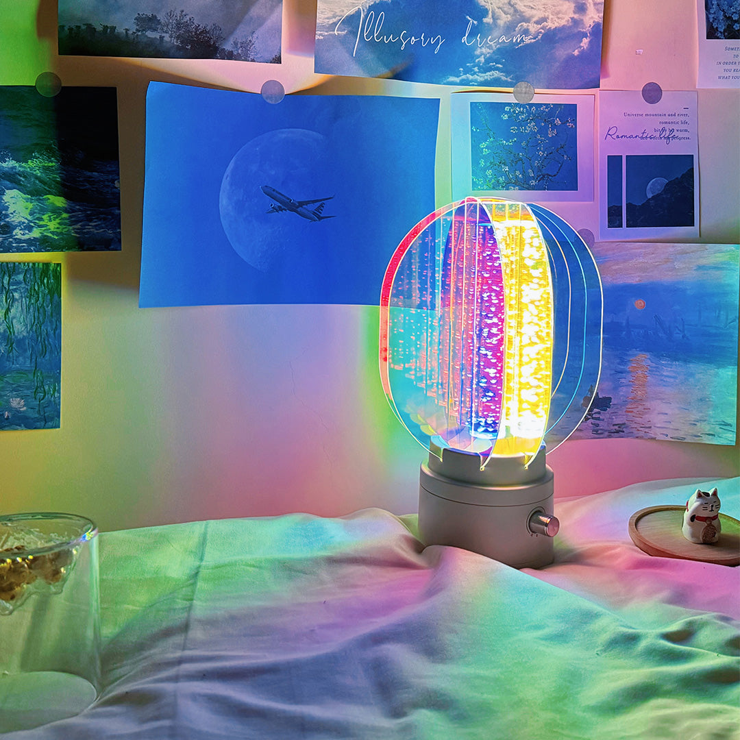Colourful Table Lamps Aluminum Artistic Unique LED Decorative Lamps