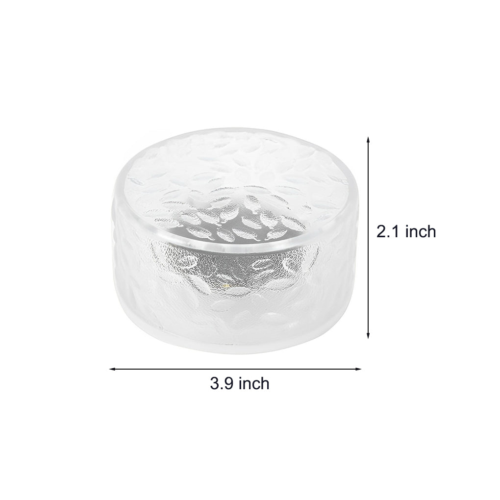 4-PCS Small Step Lights LED Round Ice Brick Step Atmosphere Light