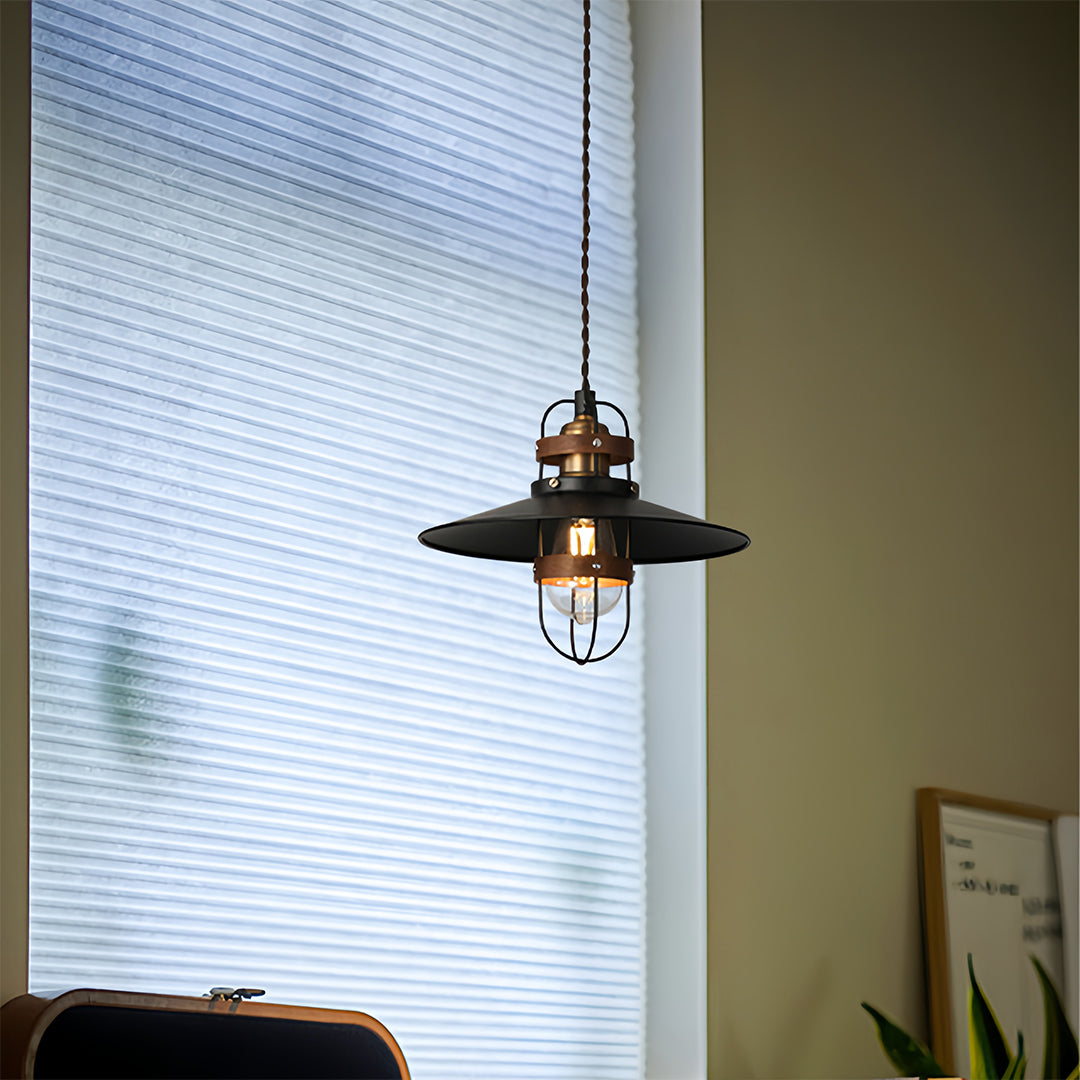 Vintage Hanging Pendant Lights Industrial Black Iron ceiling lights