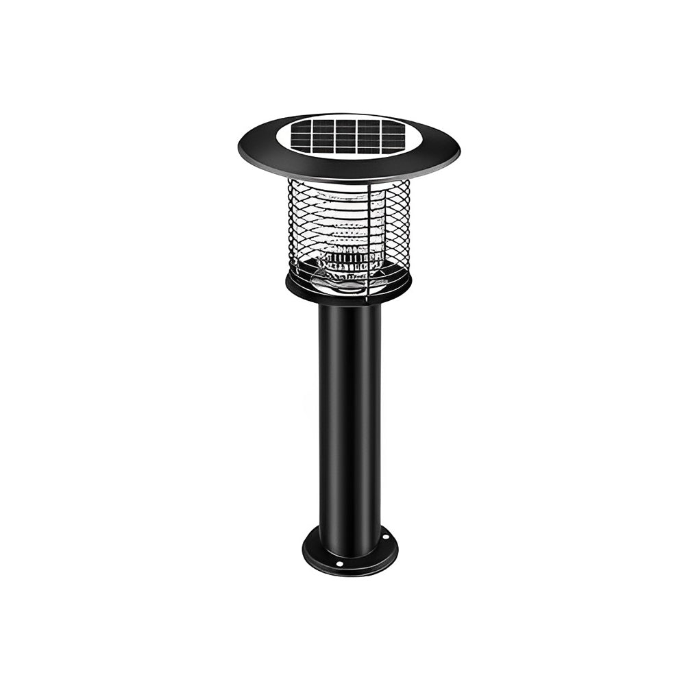 Solar Light Bug Zapper Solar Garden Purple-Light Mosquito Killer Lamp