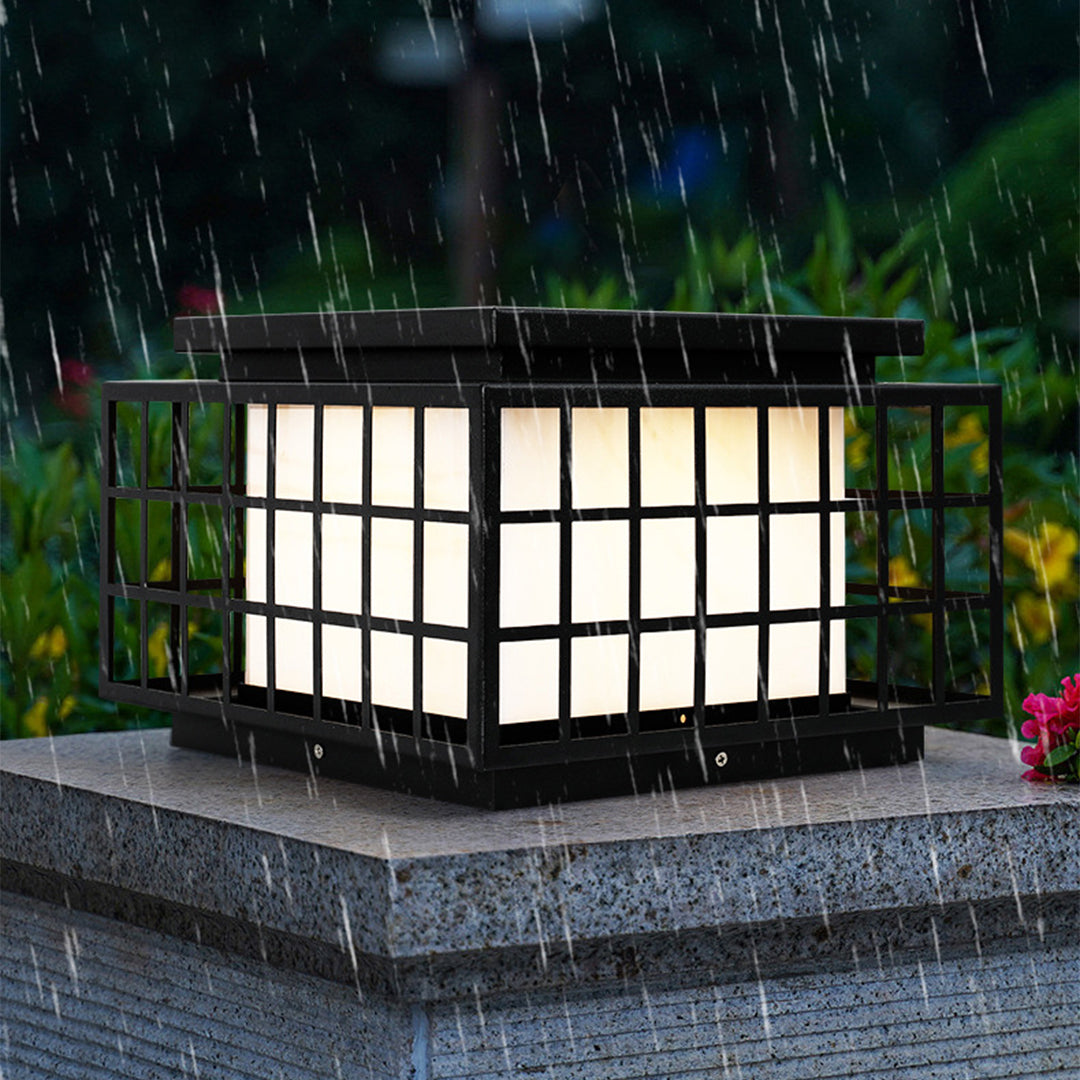 Stainless Steel Modern Pillar Lights