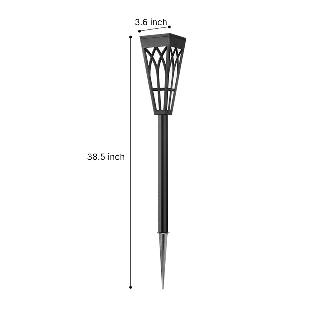 Waterproof LED Lawn Light Post Solar