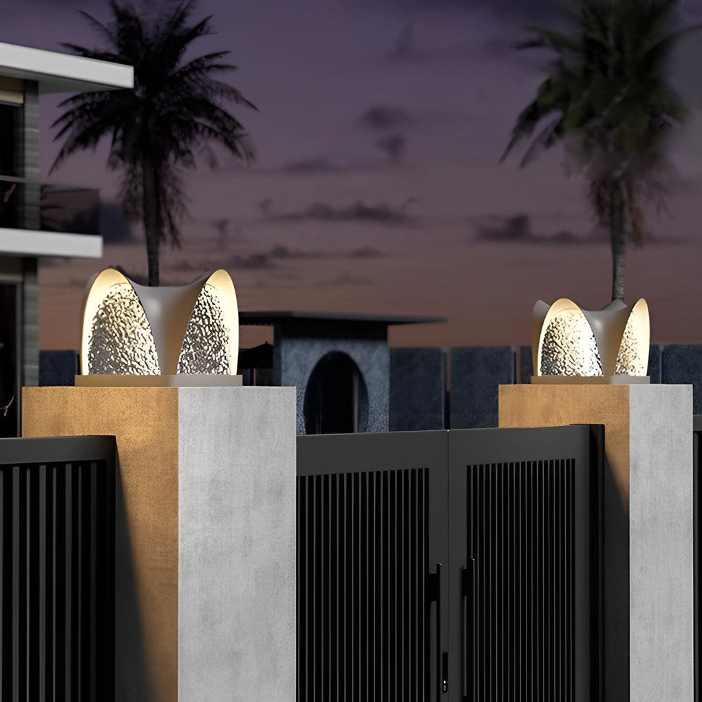 Solar Light Pillar Creative Decorative Waterproof LED Light