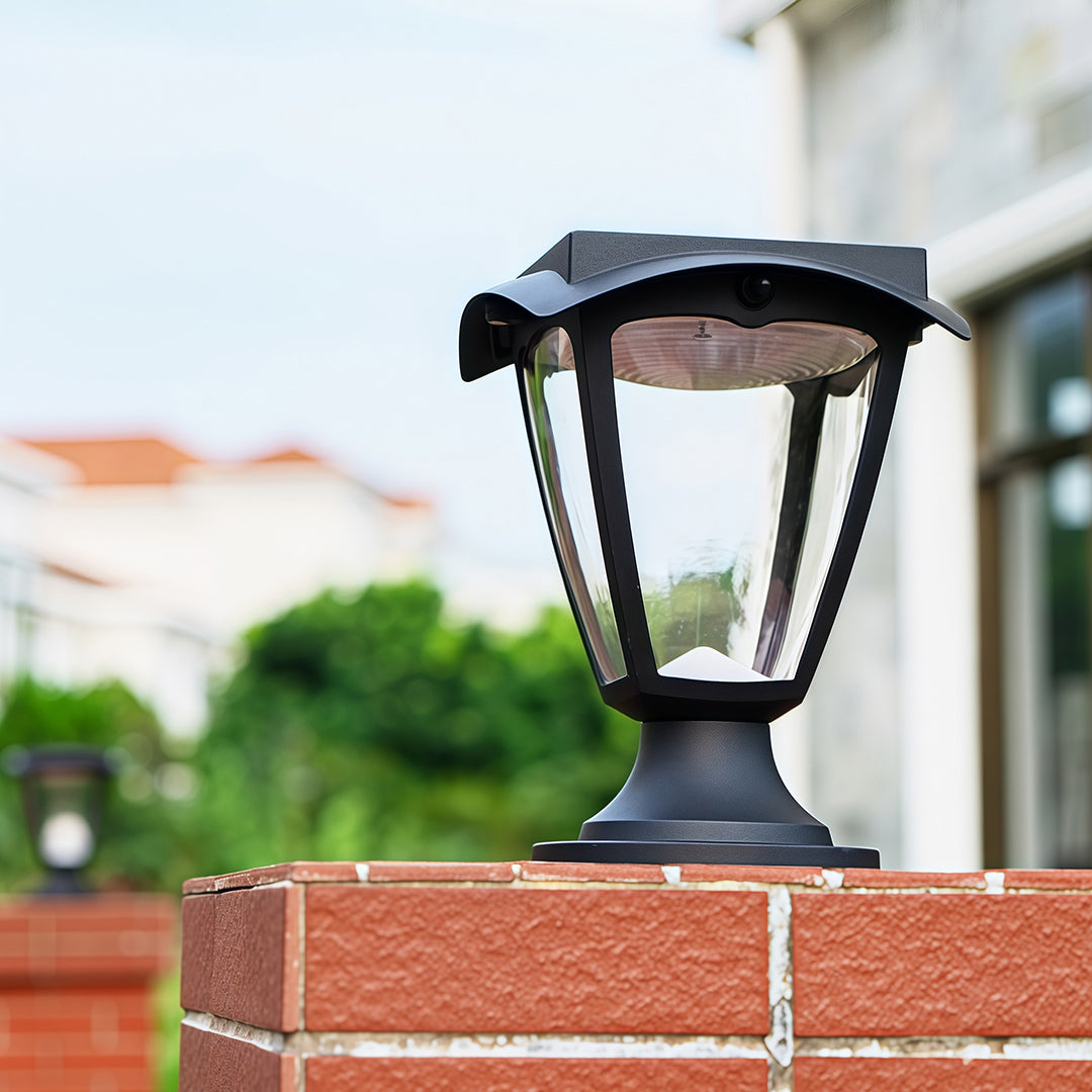 Solar Light Pillar Outdoor Waterproof Die-Cast Aluminum Light