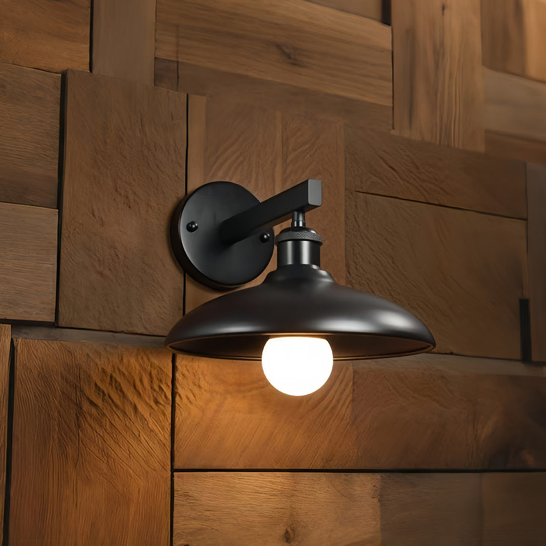 Outdoor Wall Lights Vintage Waterproof LED Iron Light