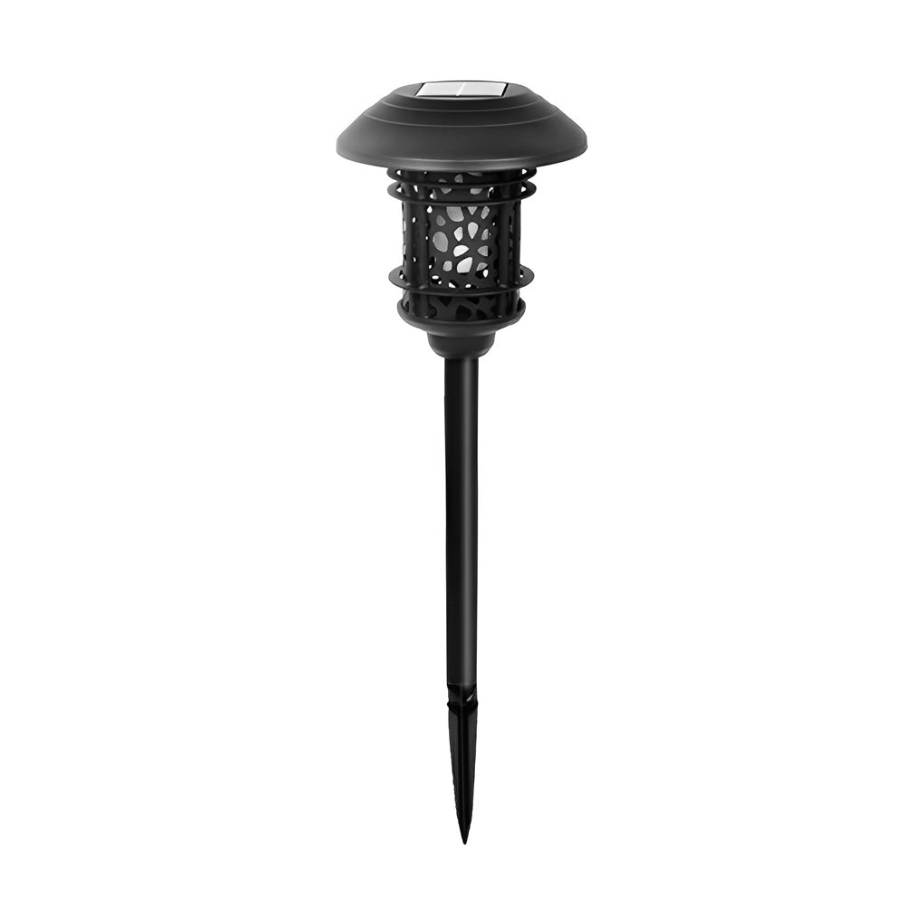 Solar Path Lighting LED Modern Waterproof Hollow Flame Flicker Light