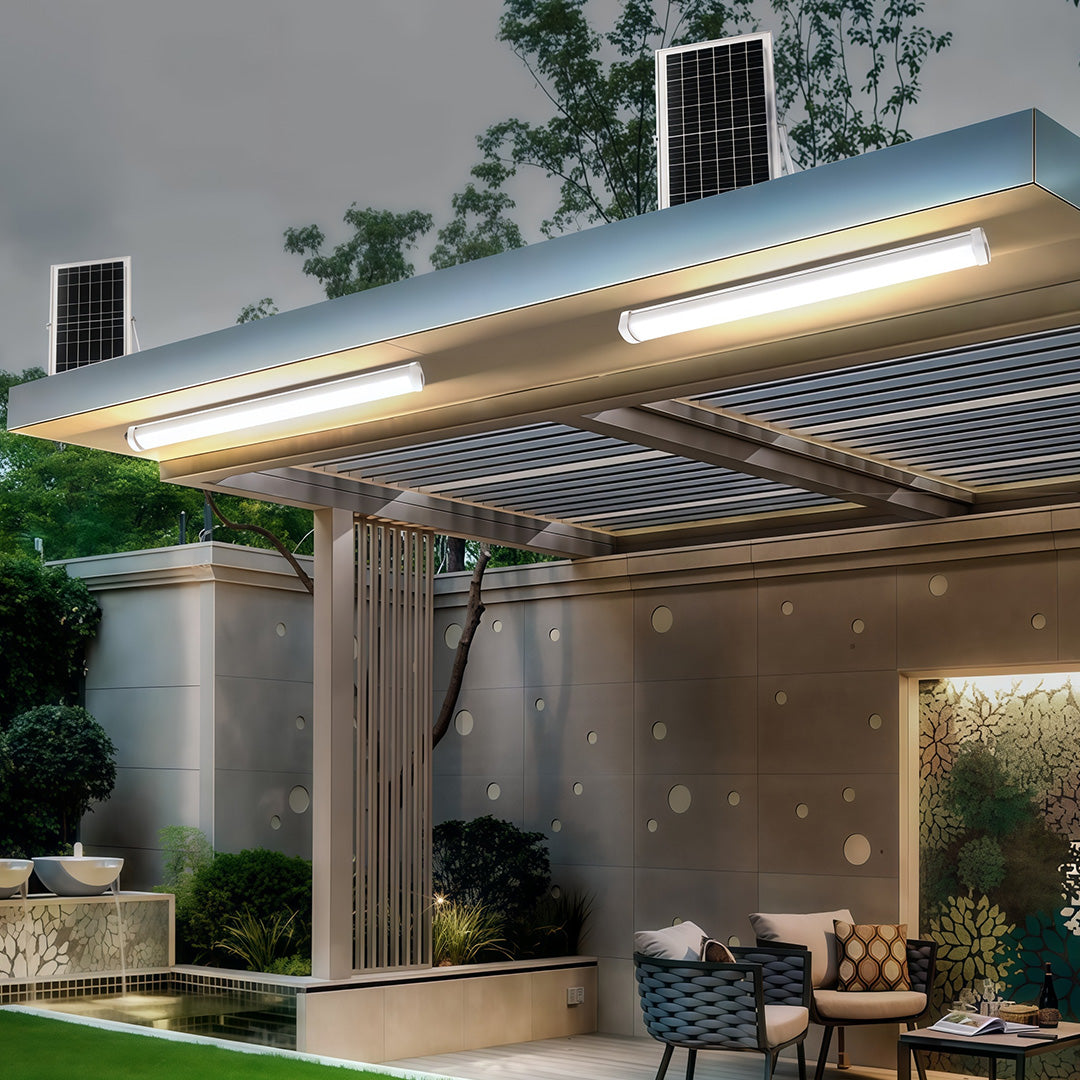 Outdoor Wall Lighting Modern Solar Waterproof LED Light
