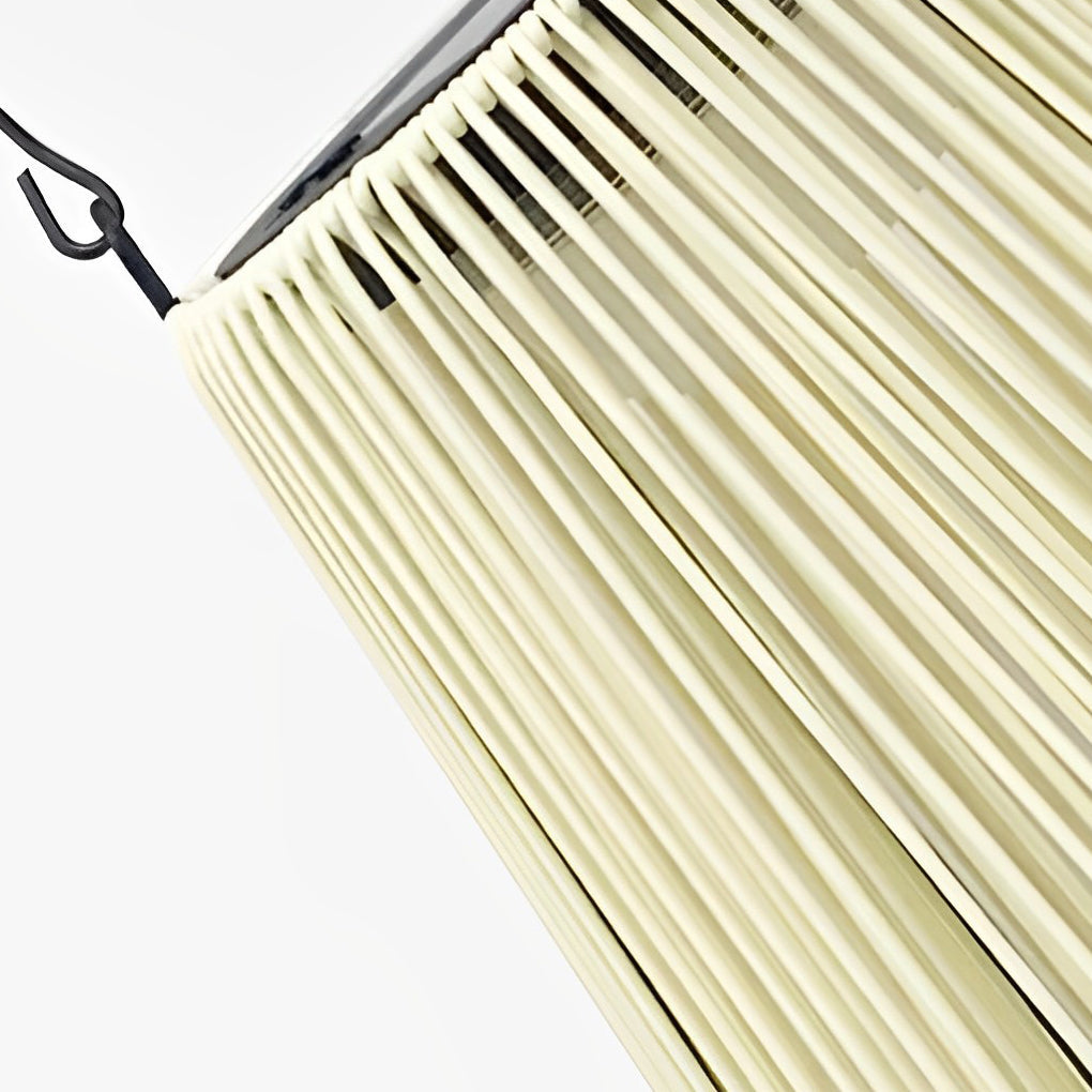 Solar Powered Rope Lantern Portable Handwoven LED Light