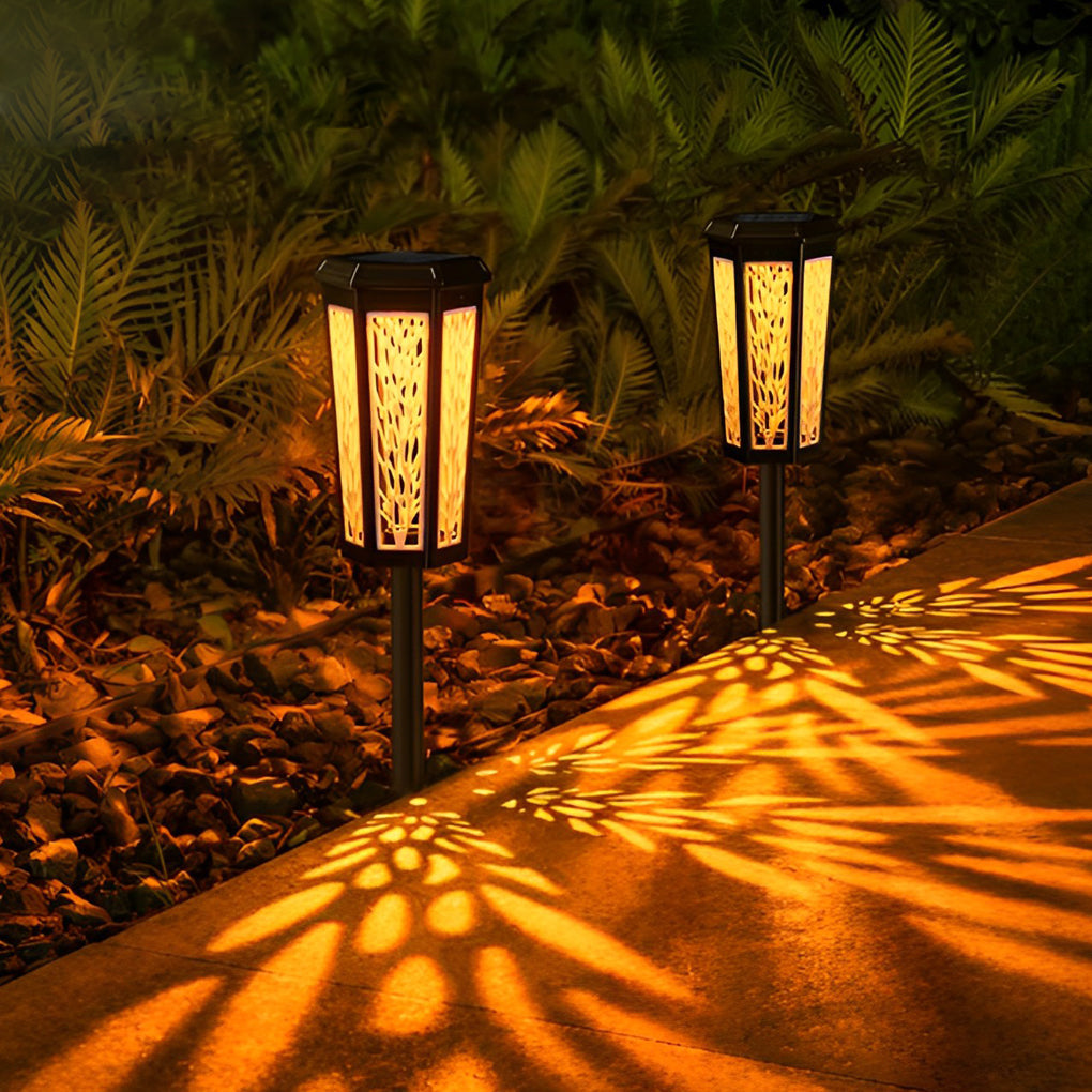 Solar Stake Light Retro Rgb In-Ground Mood Waterproof Light