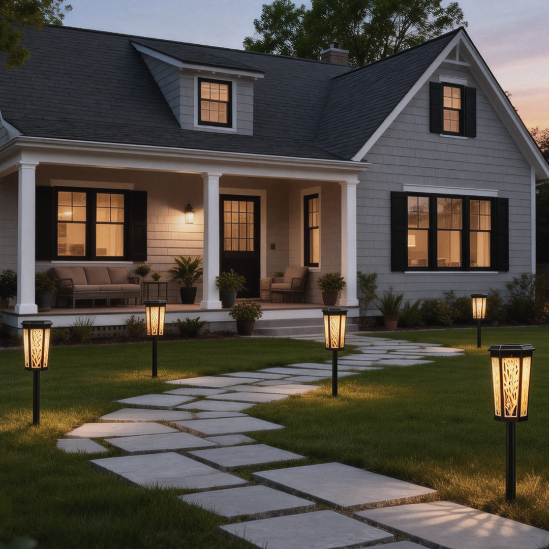 Solar Stake Light Retro Rgb In-Ground Mood Waterproof Light