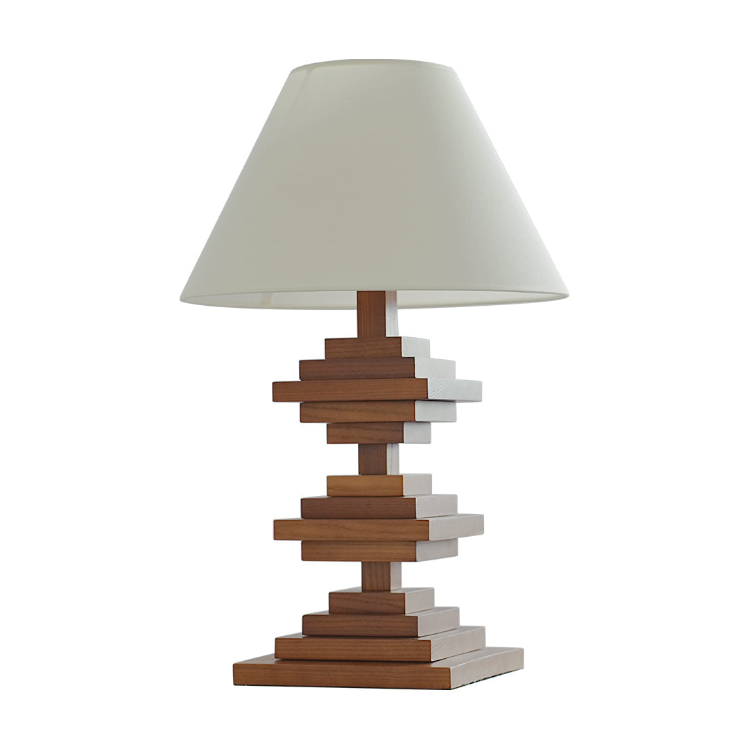 Solid Wood Table Lamps American Retro wide-spectrum Lamp