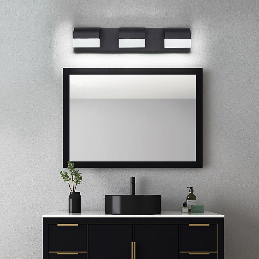 Black Vanity Lighting for Bathroom Makeup Mirror Light
