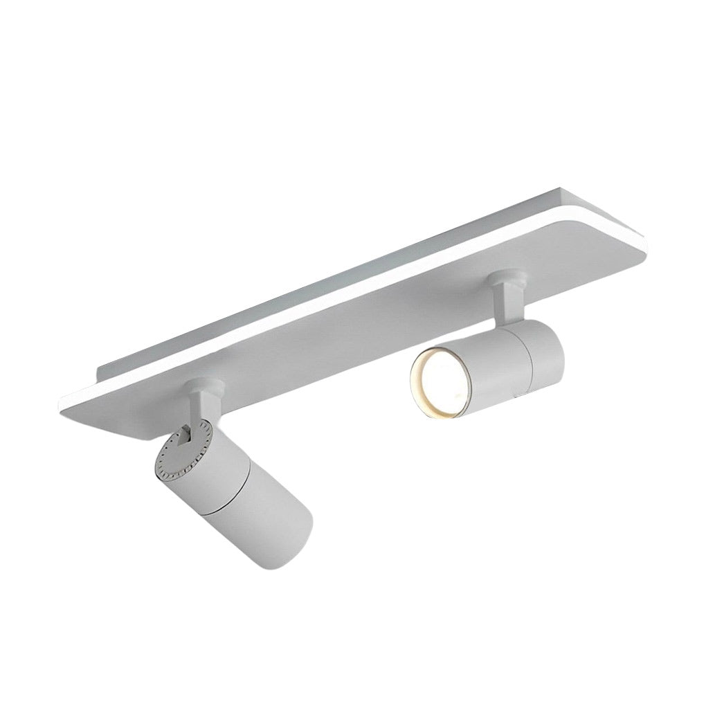 Spotlight Fixture Rectangular Recessed Adjustable Light