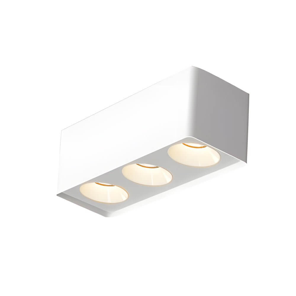 Spotlight LED Square H-Shape LED Recessed Meatl Light