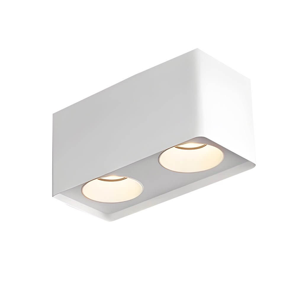Spotlight LED Square H-Shape LED Recessed Meatl Light