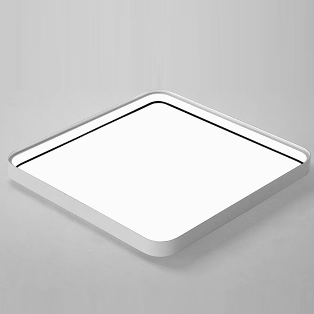 Square Flush Mount Ceiling Light Modern LED Metal Light
