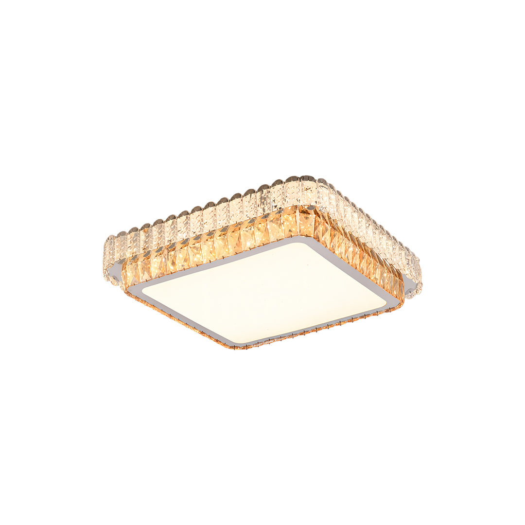 Flush Mount Ceiling Light Modern Luxury Minimalist Crystal LED Lamp