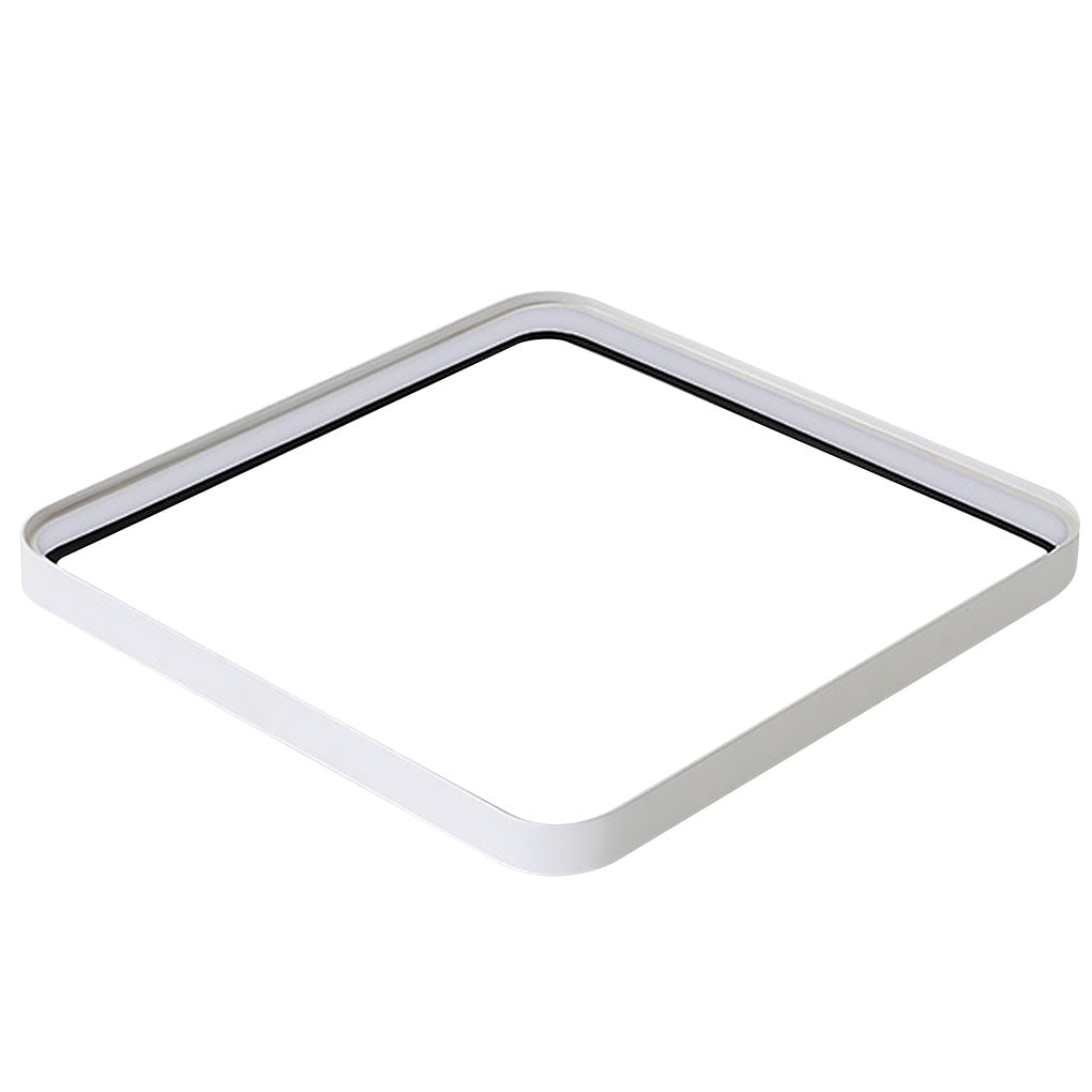 Square Flush Mount Ceiling Light Modern LED Metal Light