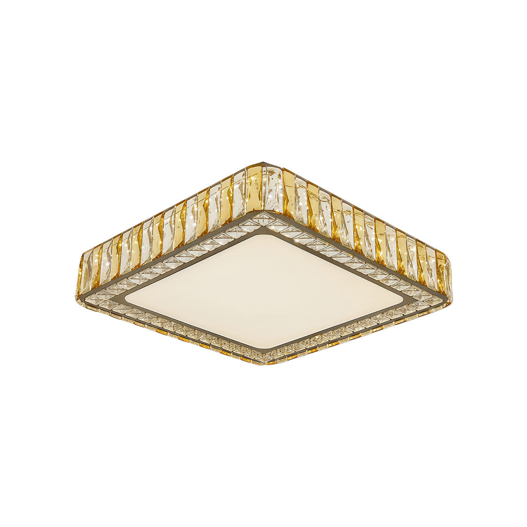 LED Flush Mounted Ceiling Lights Luxury Crystal Lamp