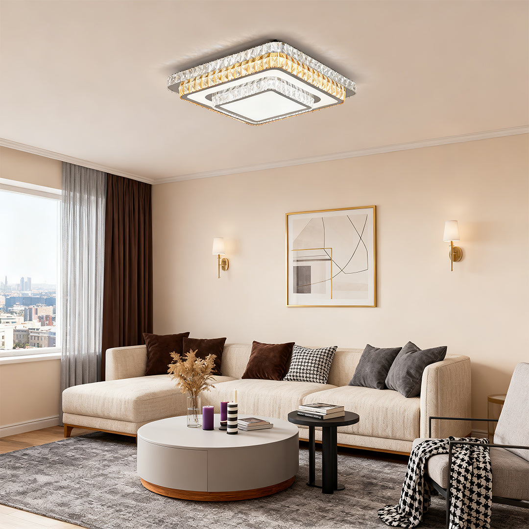 Modern Flush Mount Light Fixture Minimalist Luxury Light